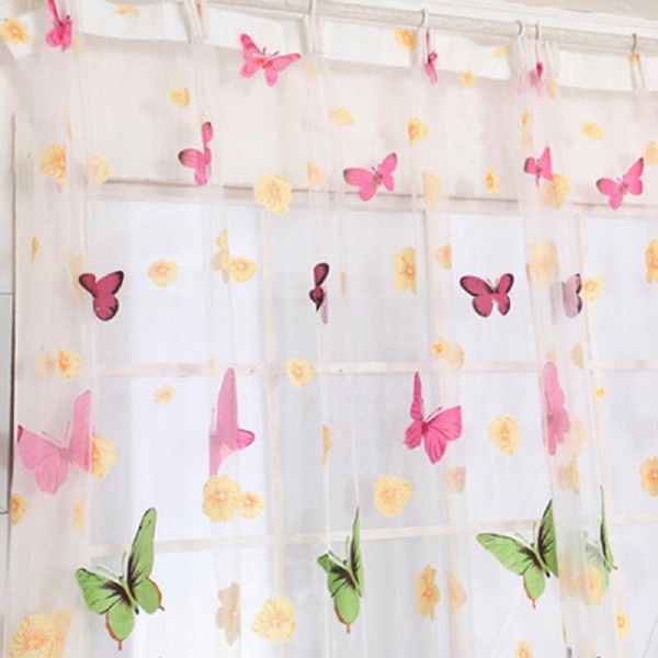 butterfly fairy curtain kids room divider