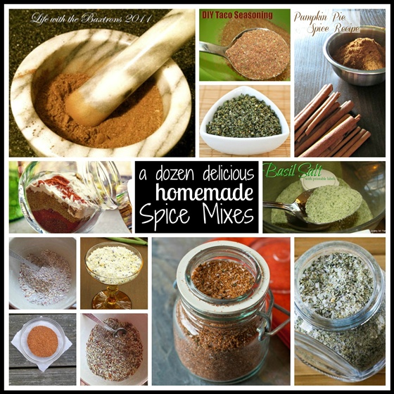 Spice Mix Collage