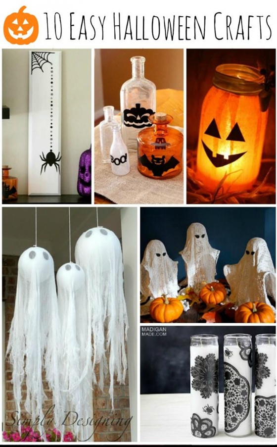 10 Easy Halloween Craft Ideas