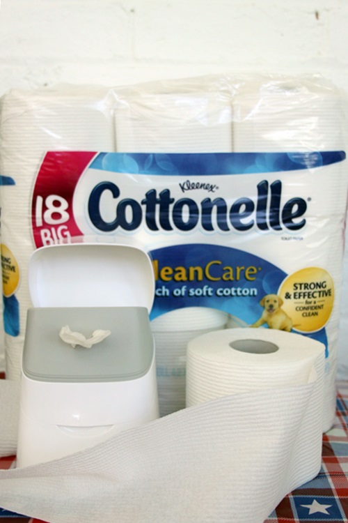 cottonelle care routine