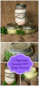 3 Peppermint Lavender DIY Body Products