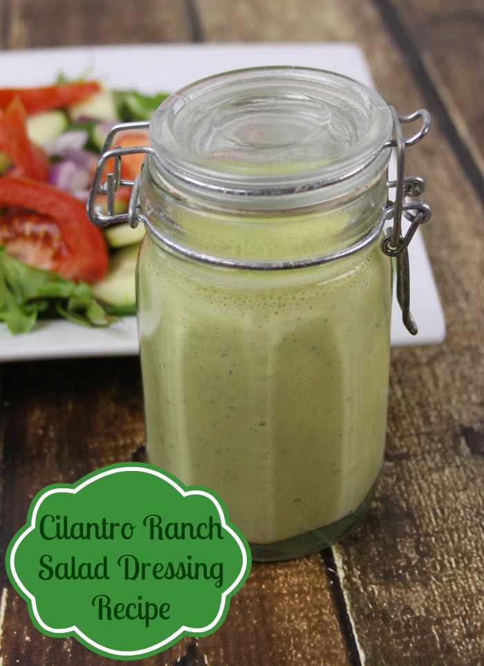 Cilantro Ranch Salad Dressing Recipe
